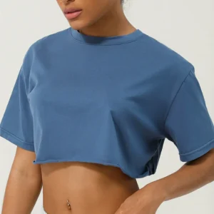 women's summer & spring active short sleeve tops, ideal for yoga, dancing and running.